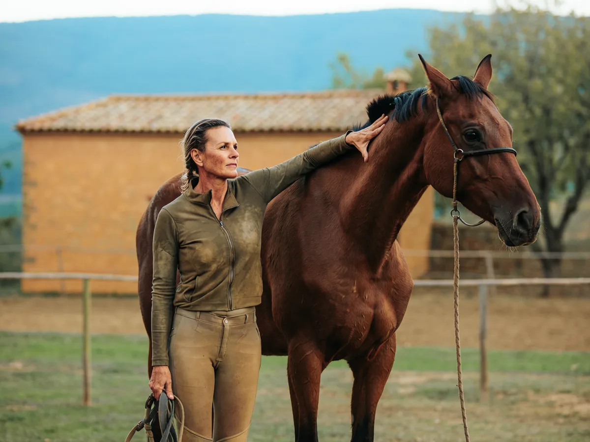 Cours d'équitation à Cellieu, Loire