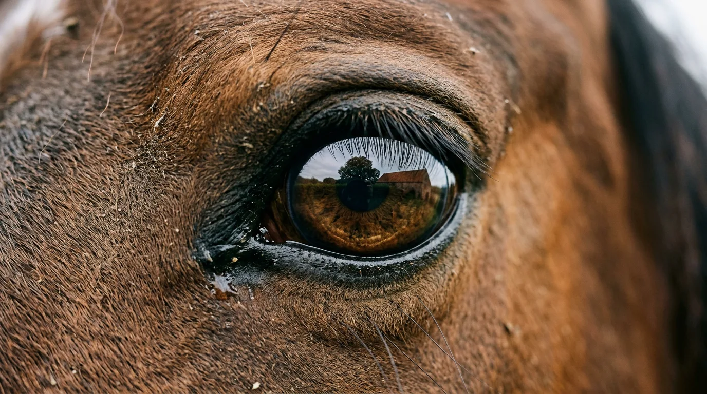 Un regard de cheval, Les Écuries du Domaine de Chaboud, Cellieu